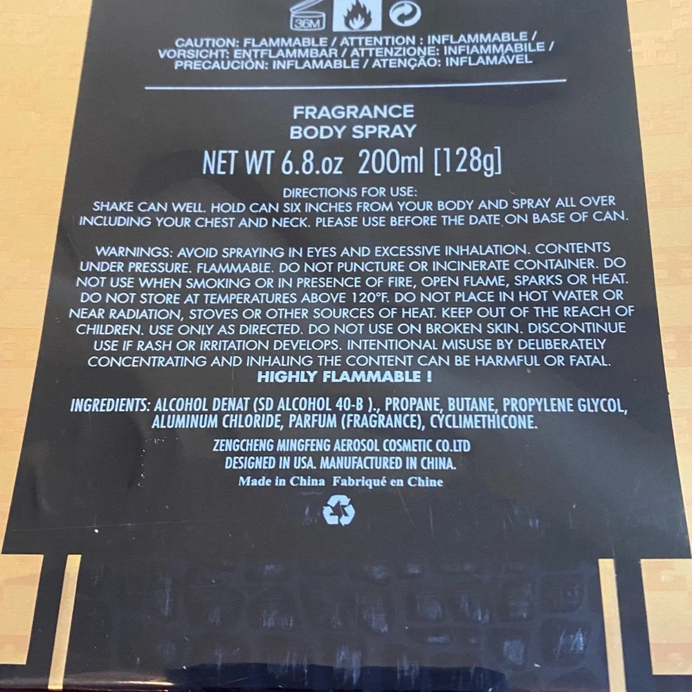 NIB Sealed Mens Fragrance Set